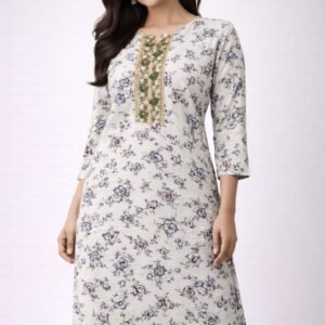 Soft Grace Straight Kurti